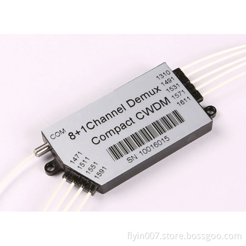 Flyin 8+1 Upgrade Port Compact CWDM (CCWDM) Module -Silver White